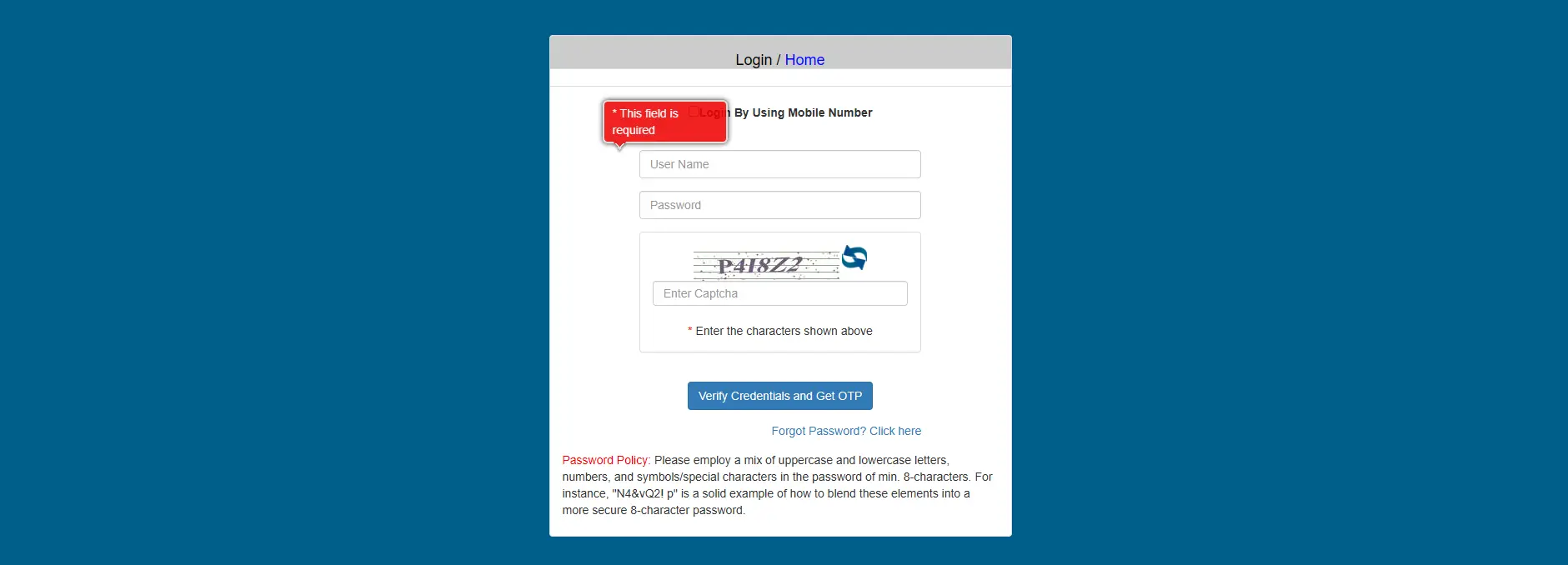 Rythu Bharosa Login