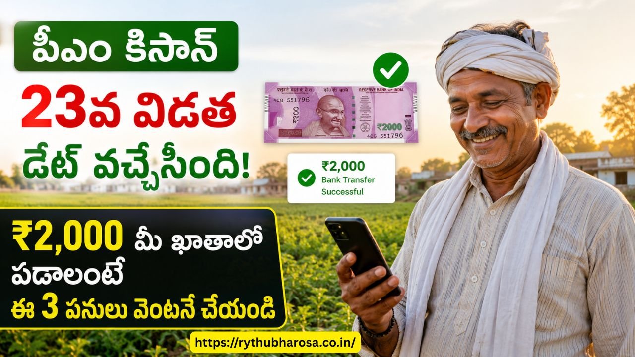 PM Kisan 23rd installment date