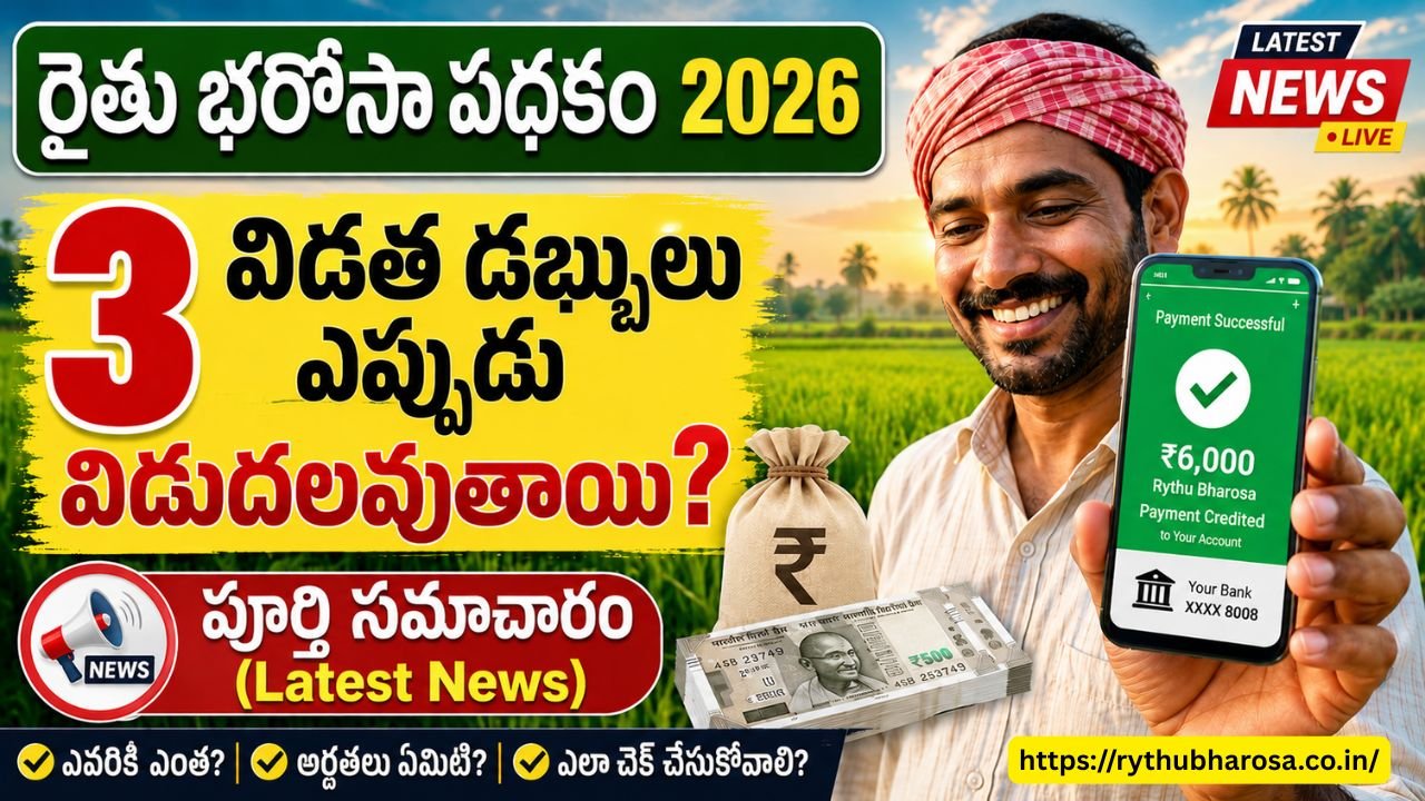 Rythu Bharosa 3rd Phase