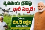 Agriculture Drone Subsidy Scheme